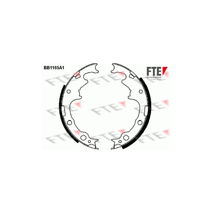 FTE 9100034 Brake Shoe Set