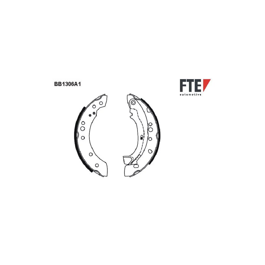 FTE 9100075 Brake Shoe Set