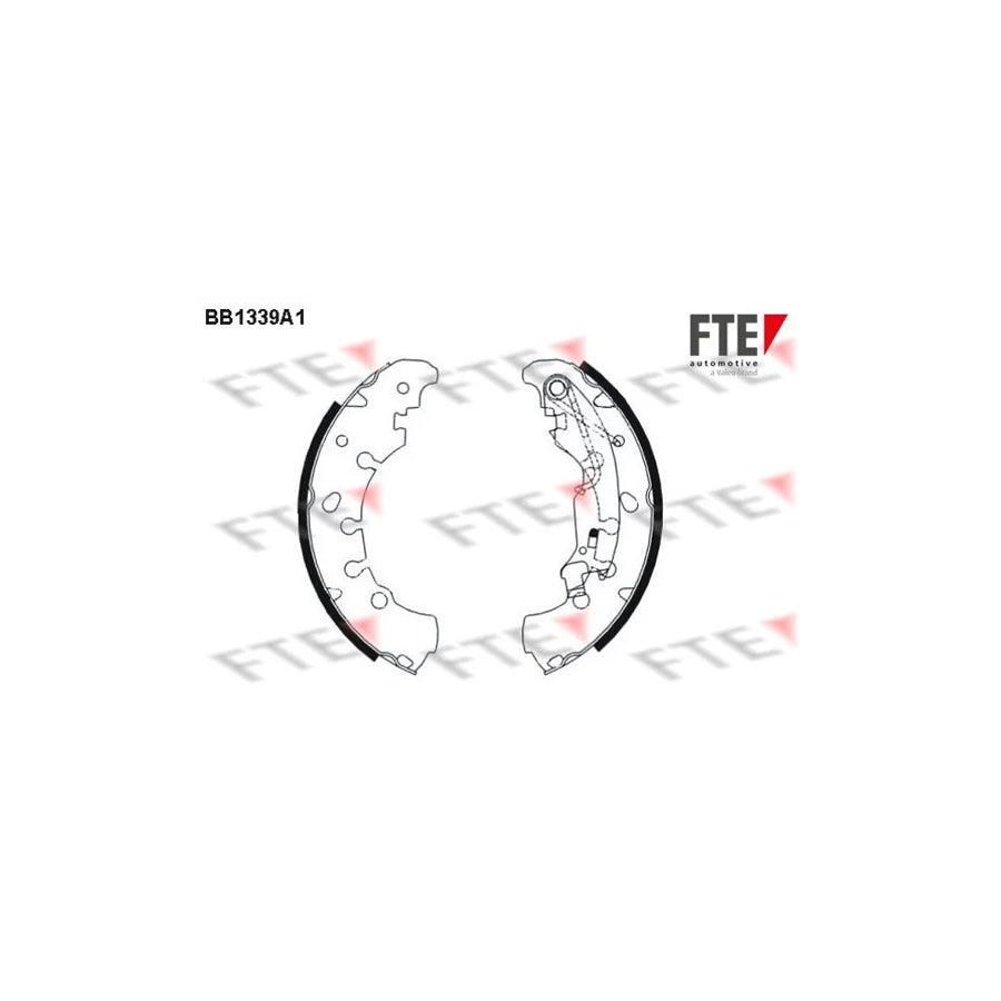 FTE 9100092 Brake Shoe Set