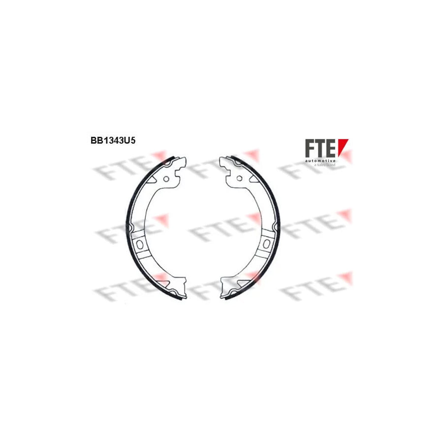 FTE 9100096 Handbrake Shoes