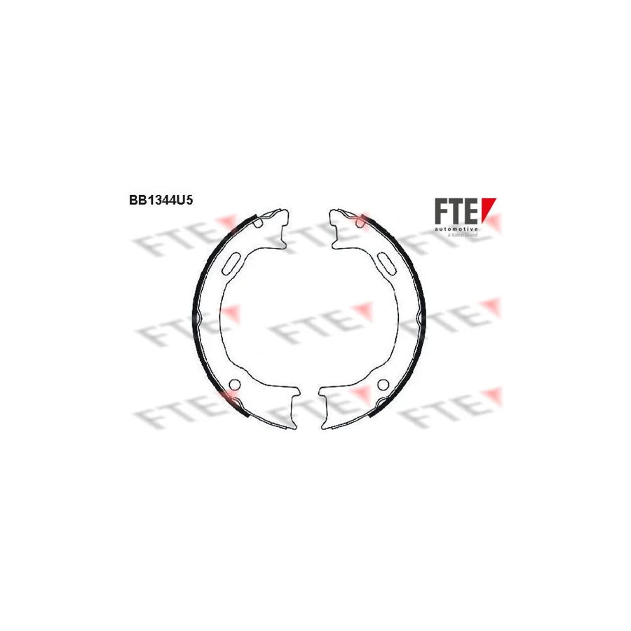 FTE 9100097 Handbrake Shoes