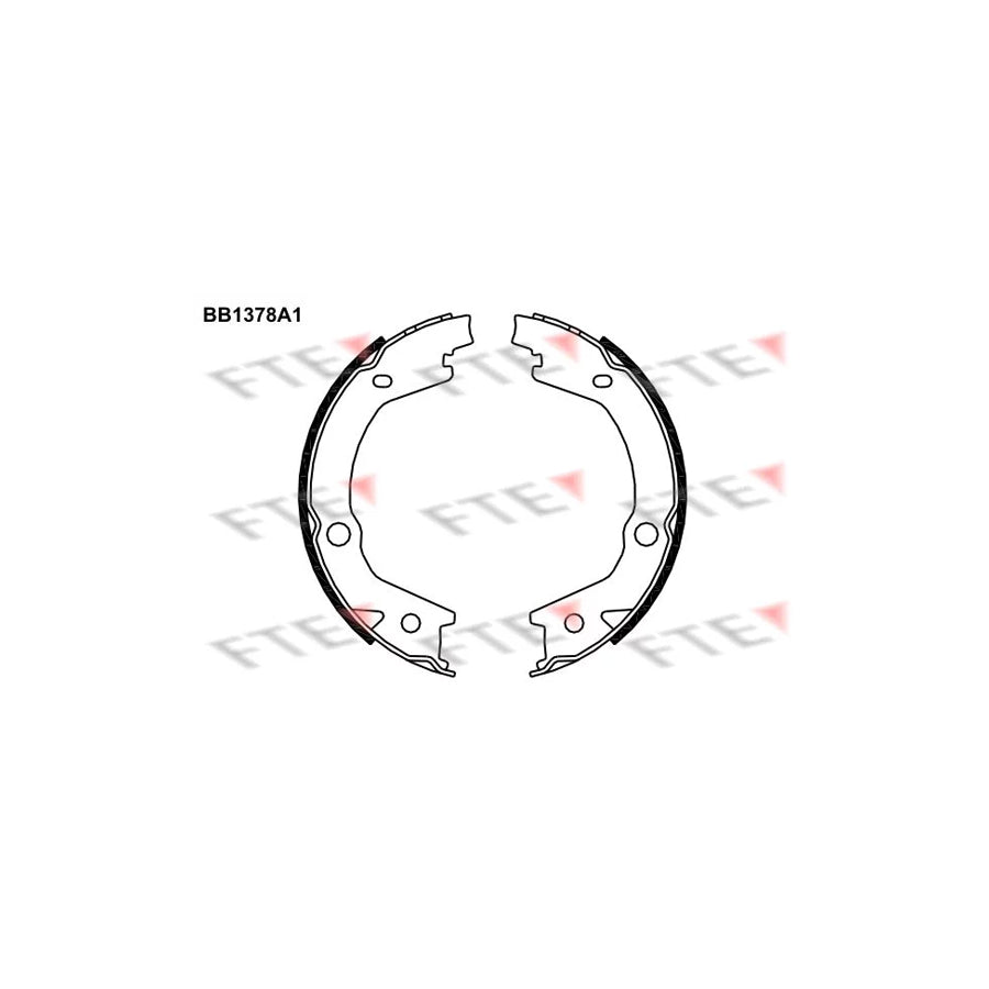 FTE 9100122 Handbrake Shoes