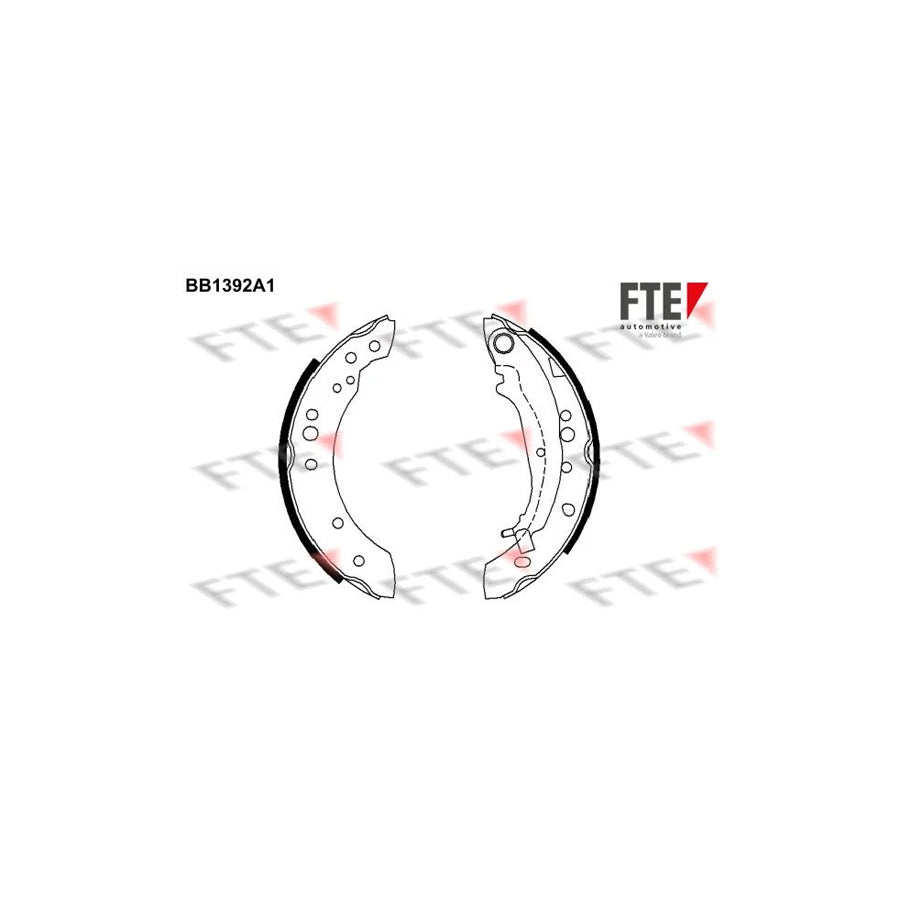 FTE 9100130 Brake Shoe Set