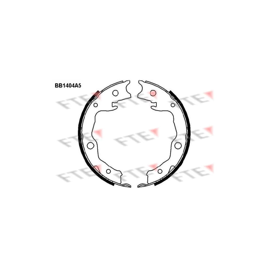 FTE 9100138 Handbrake Shoes