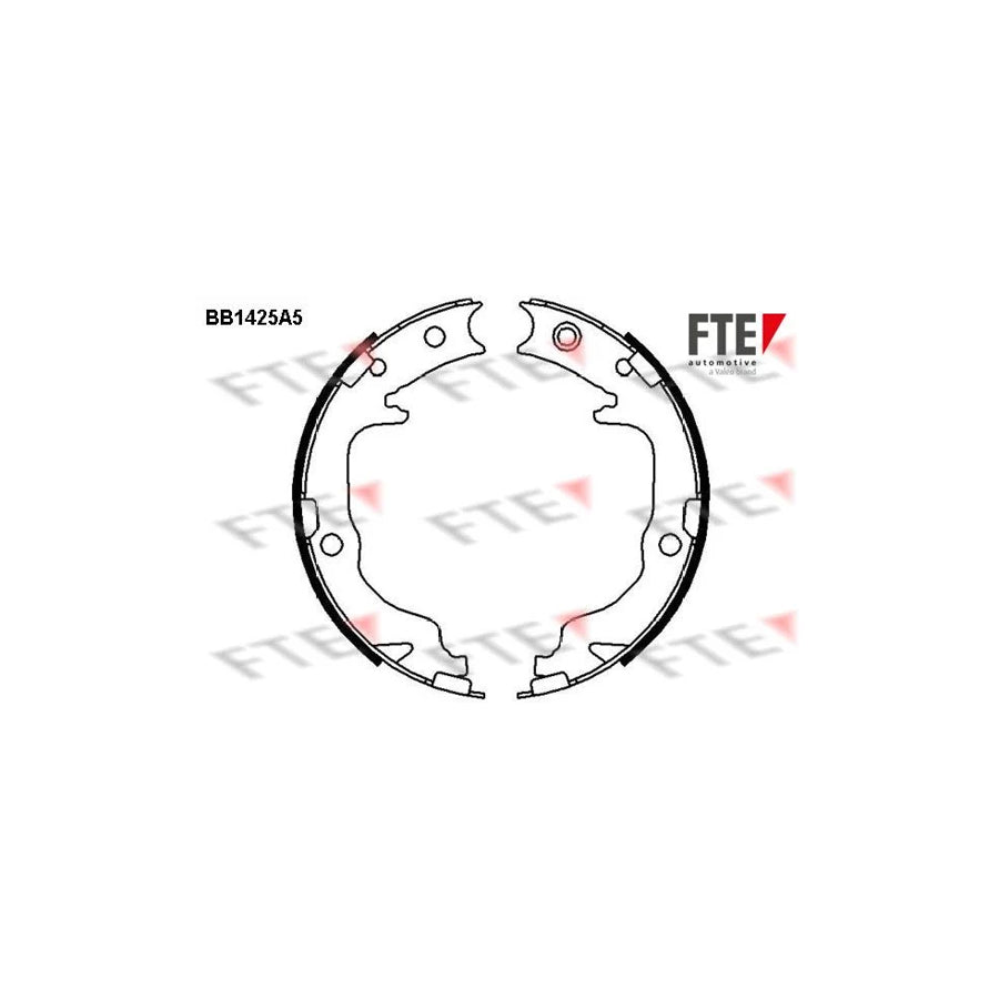 FTE 9100153 Handbrake Shoes