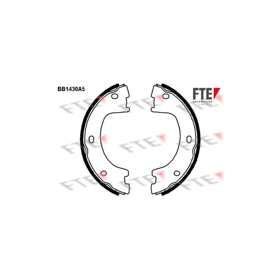 FTE 9100157 Handbrake Shoes
