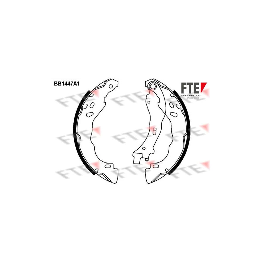 FTE 9100170 Brake Shoe Set