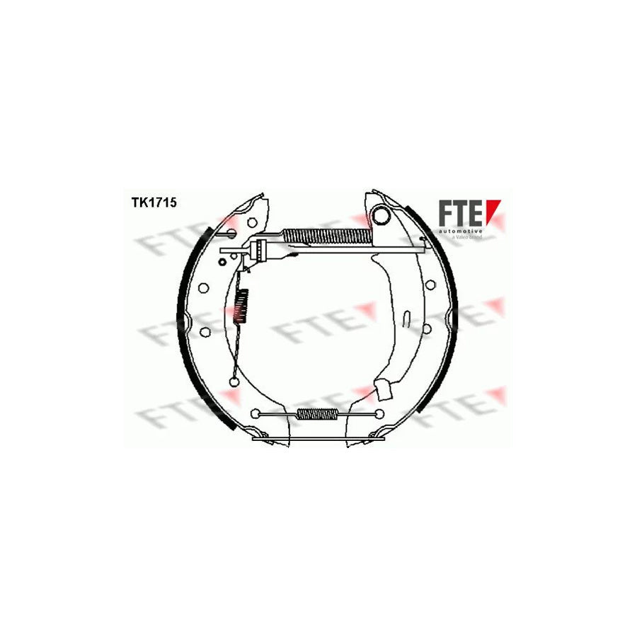 FTE 9110005 Brake Shoe Set