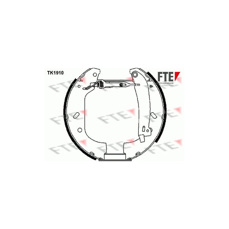 FTE 9110009 Brake Shoe Set
