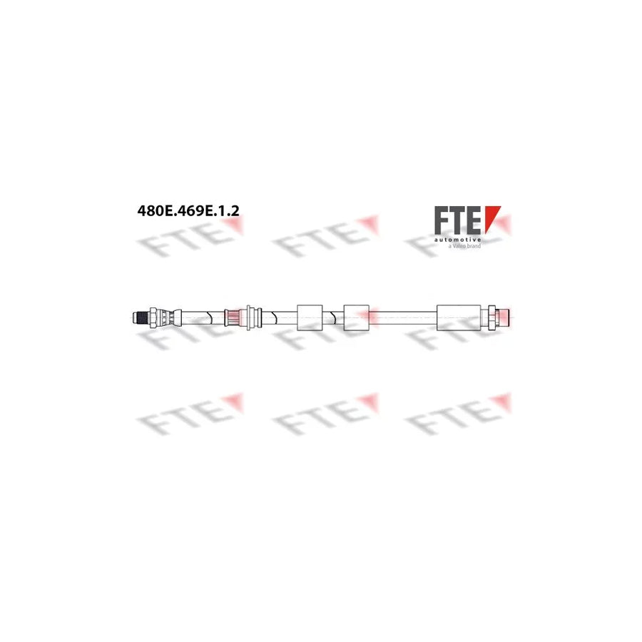 FTE 9240687 Brake Hose for BMW X1 (E84)