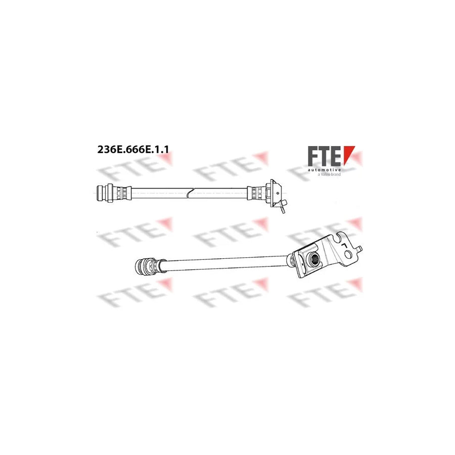 FTE 9240916 Brake Hose for KIA Picanto I (Sa)