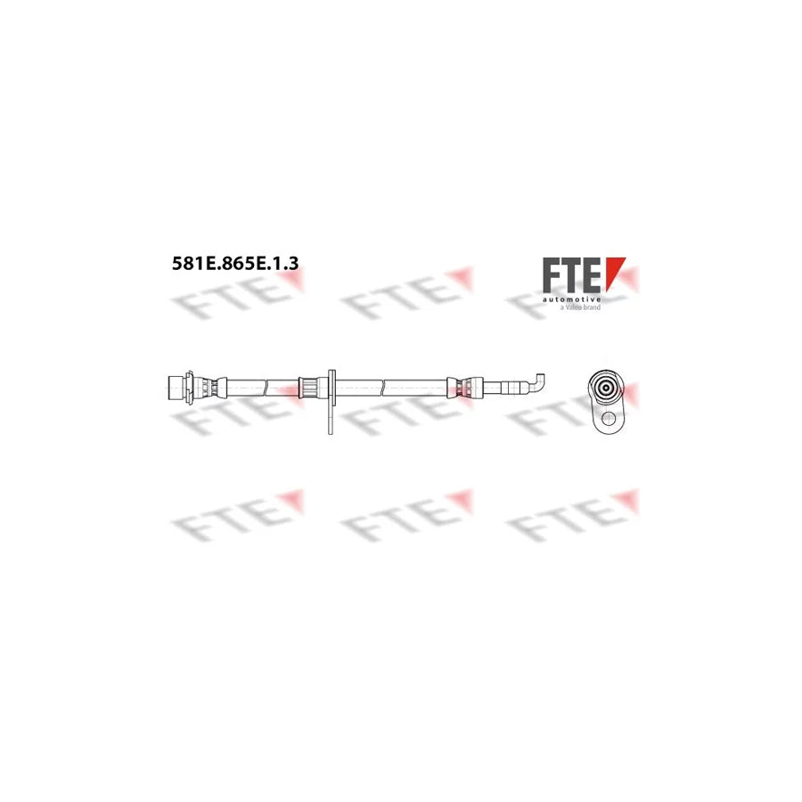 FTE 9240982 Brake Hose for Toyota Prius II Liftback (Xw20)