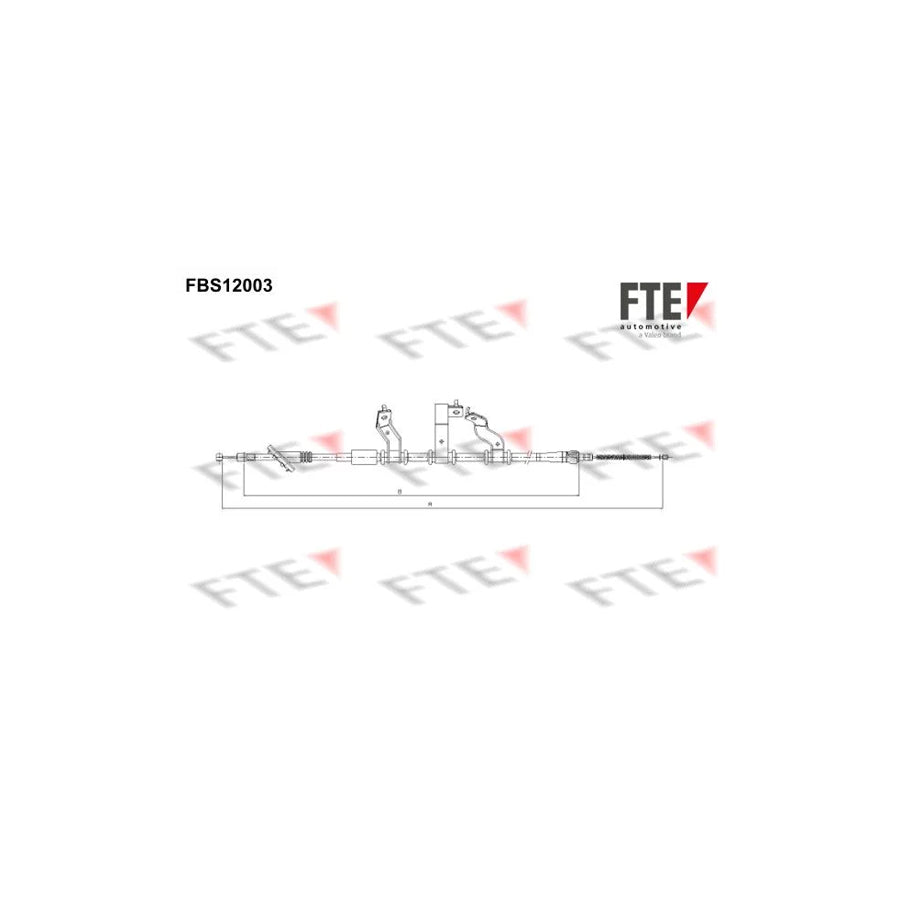 FTE 9250393 Hand Brake Cable for Hyundai Tucson (Jm)