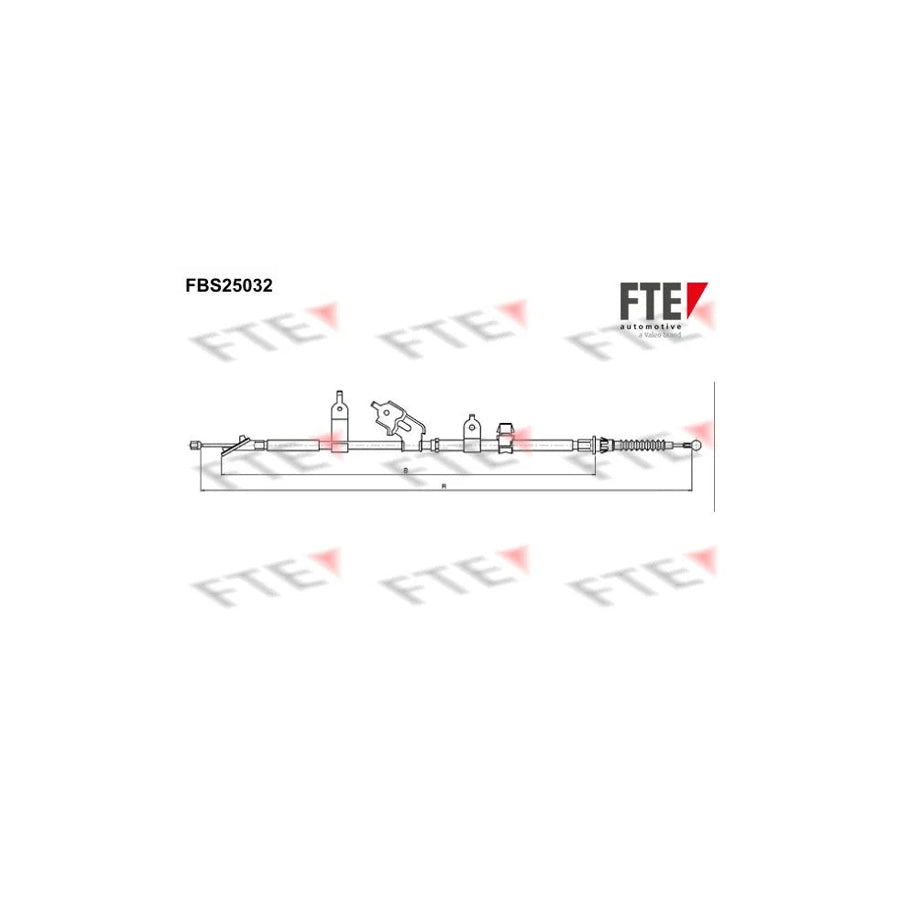 FTE 9250621 Hand Brake Cable