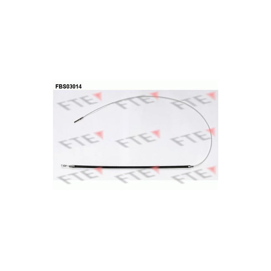 FTE 9250666 Hand Brake Cable for BMW 7 (E32)