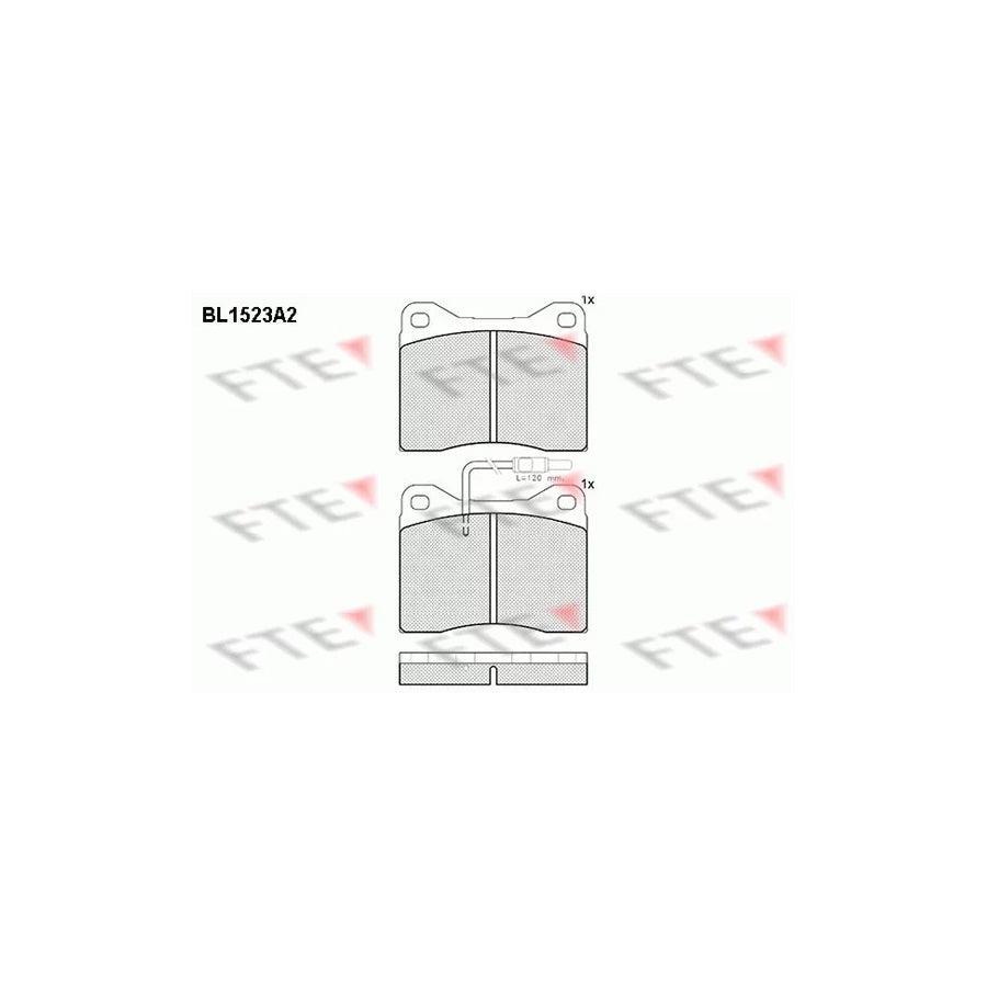 FTE 9500001 Brake Pad Set