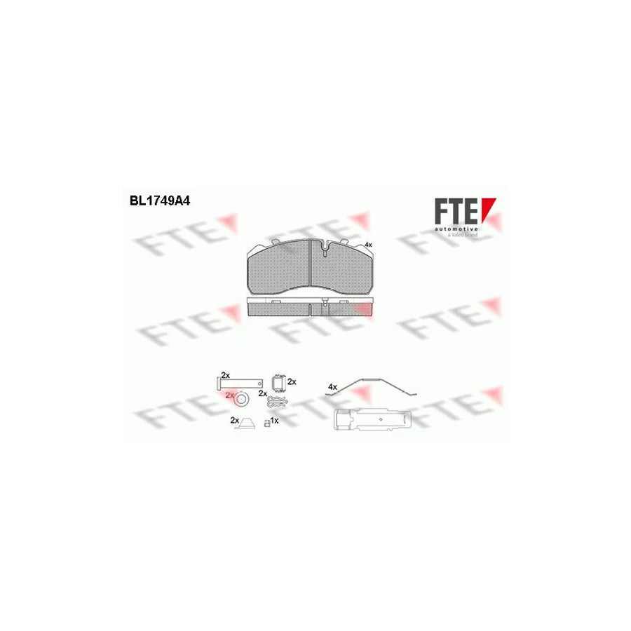 FTE 9500030 Brake Pad Set