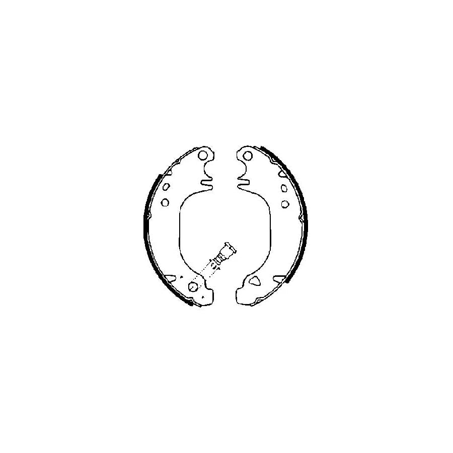 FTE Bb1036A2 Brake Shoe Set
