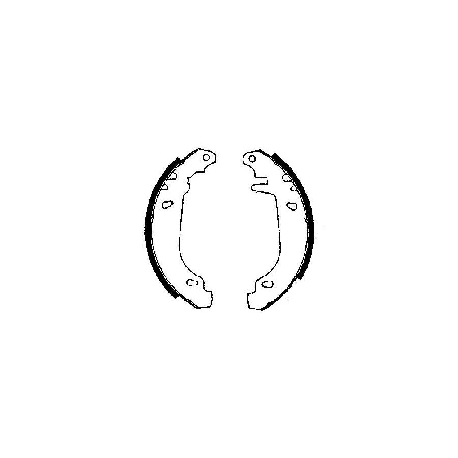 FTE Bb1122A2 Brake Shoe Set