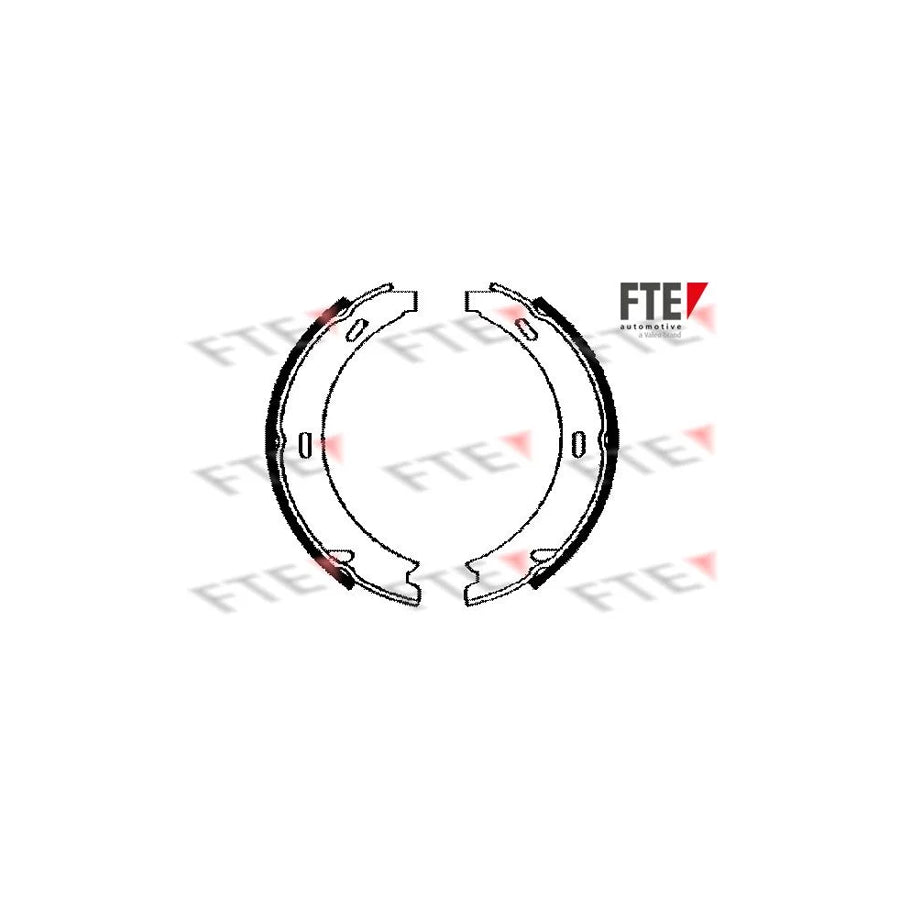 FTE Bb1134A6 Handbrake Shoes