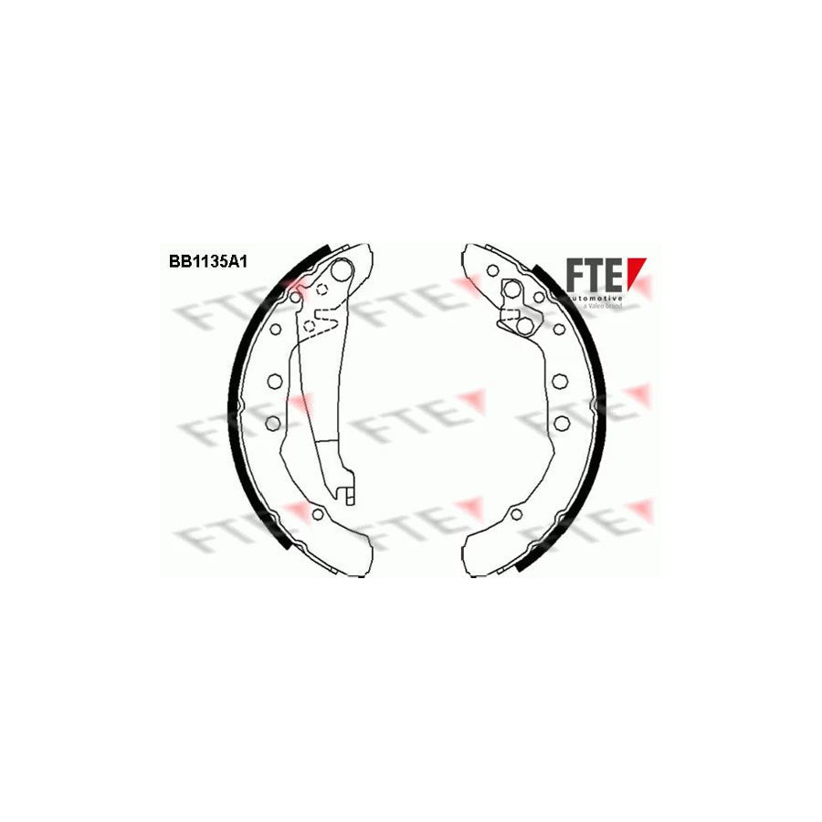 FTE Bb1135A1 Brake Shoe Set