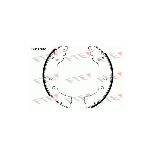 FTE Bb1176A1 Brake Shoe Set