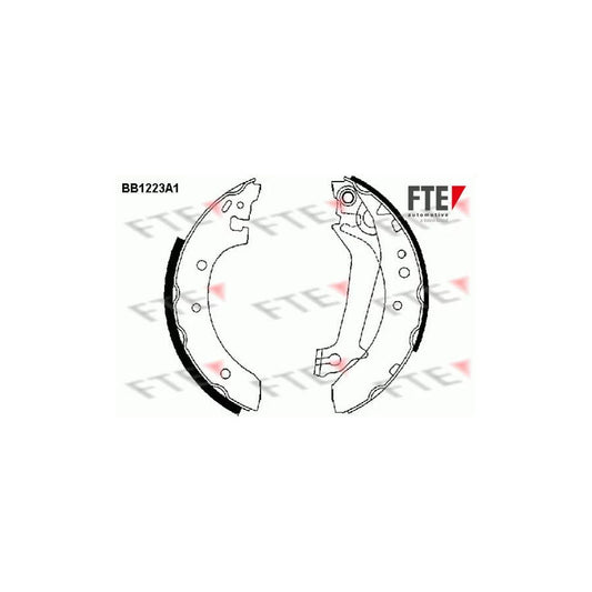 FTE Bb1223A1 Brake Shoe Set