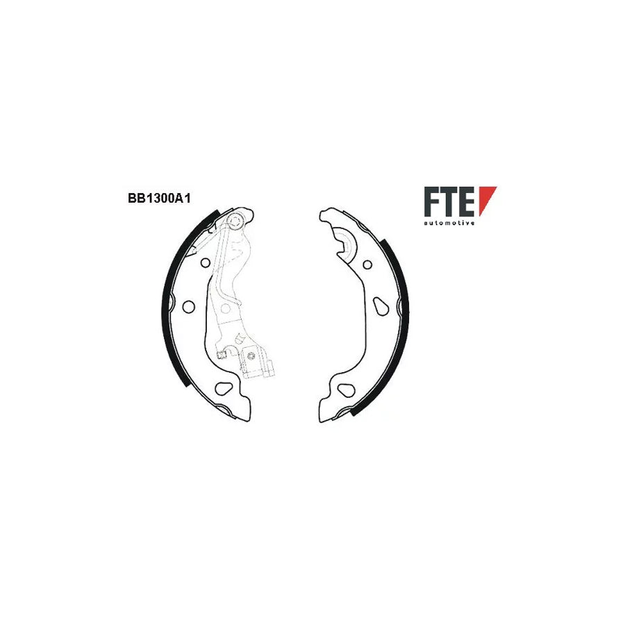 FTE Bb1300A1 Brake Shoe Set for Fiat Punto II Hatchback (188)