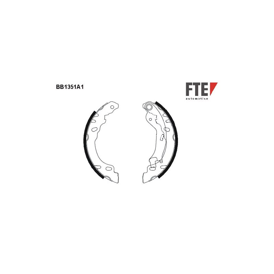 FTE Bb1351A1 Brake Shoe Set