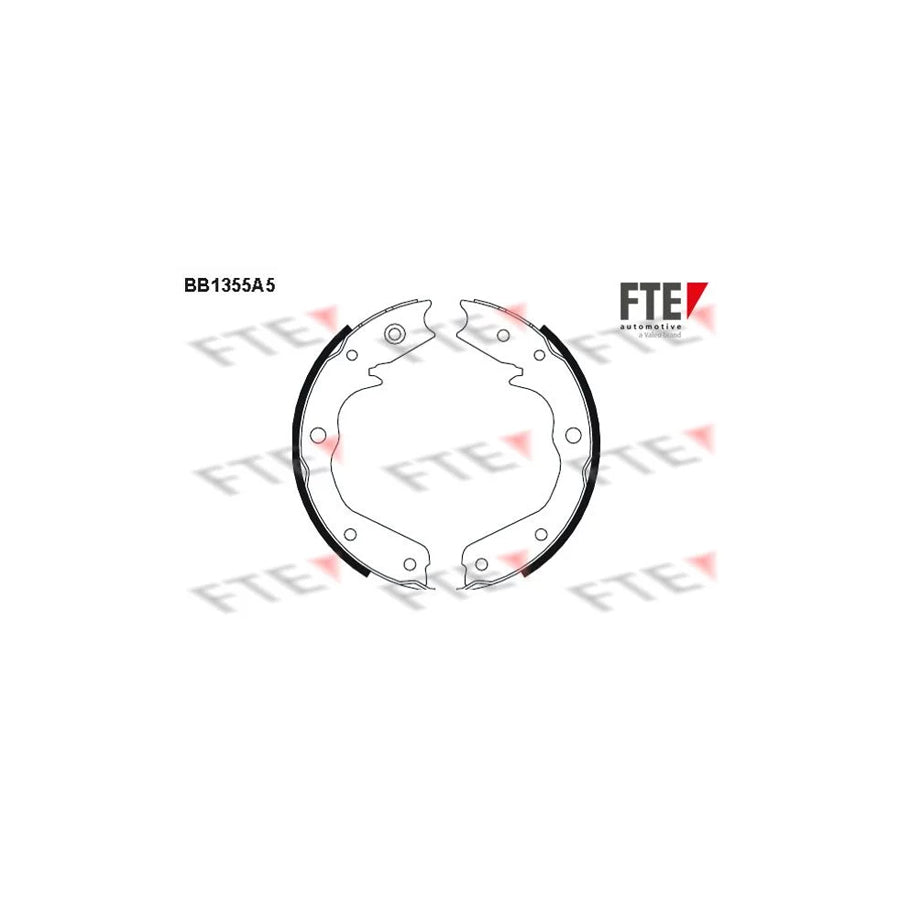 FTE Bb1355A5 Handbrake Shoes