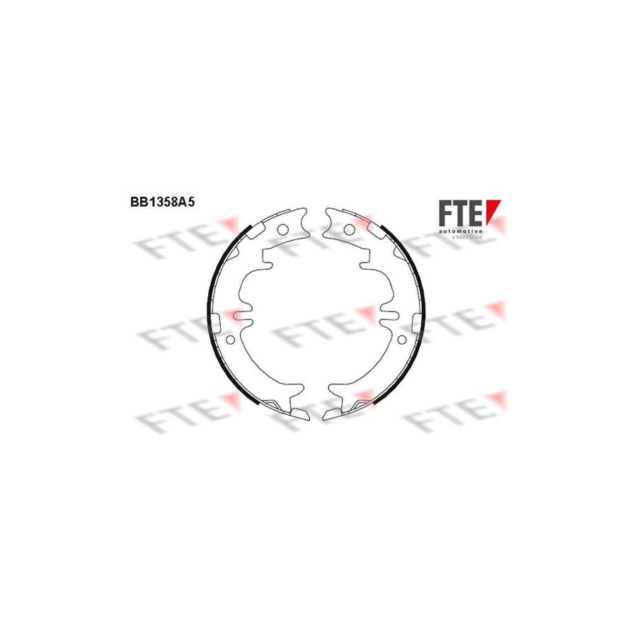 FTE Bb1358A5 Handbrake Shoes