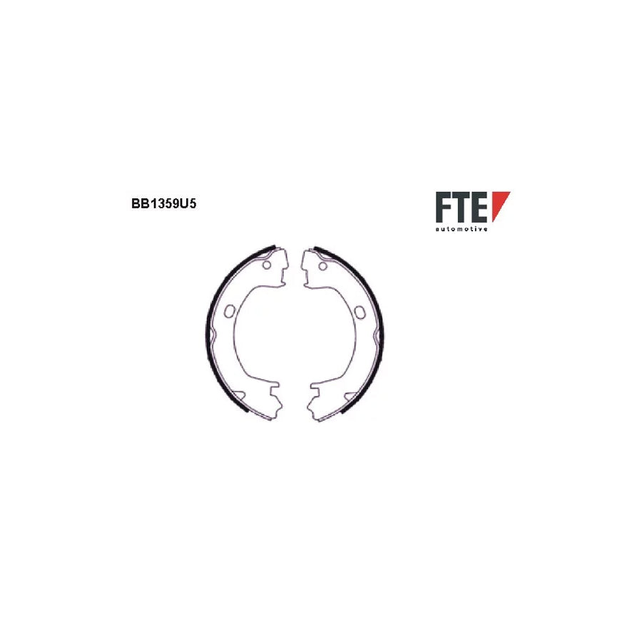 FTE Bb1359U5 Handbrake Shoes