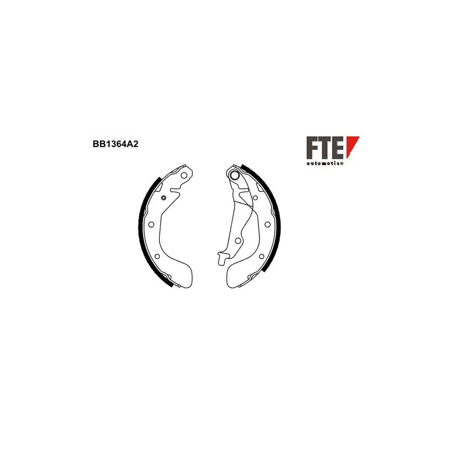 FTE Bb1364A2 Brake Shoe Set