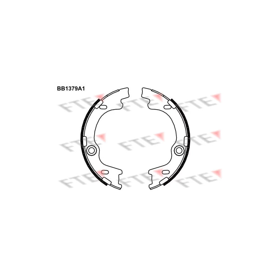 FTE Bb1379A1 Handbrake Shoes