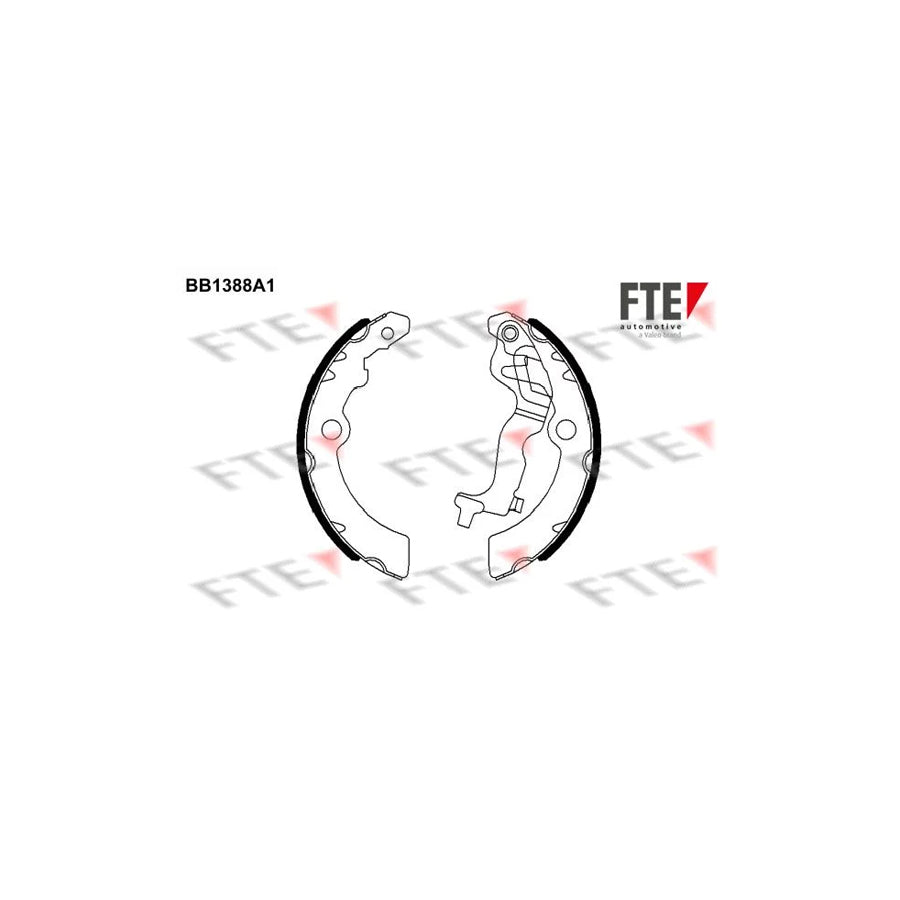 FTE Bb1388A1 Brake Shoe Set