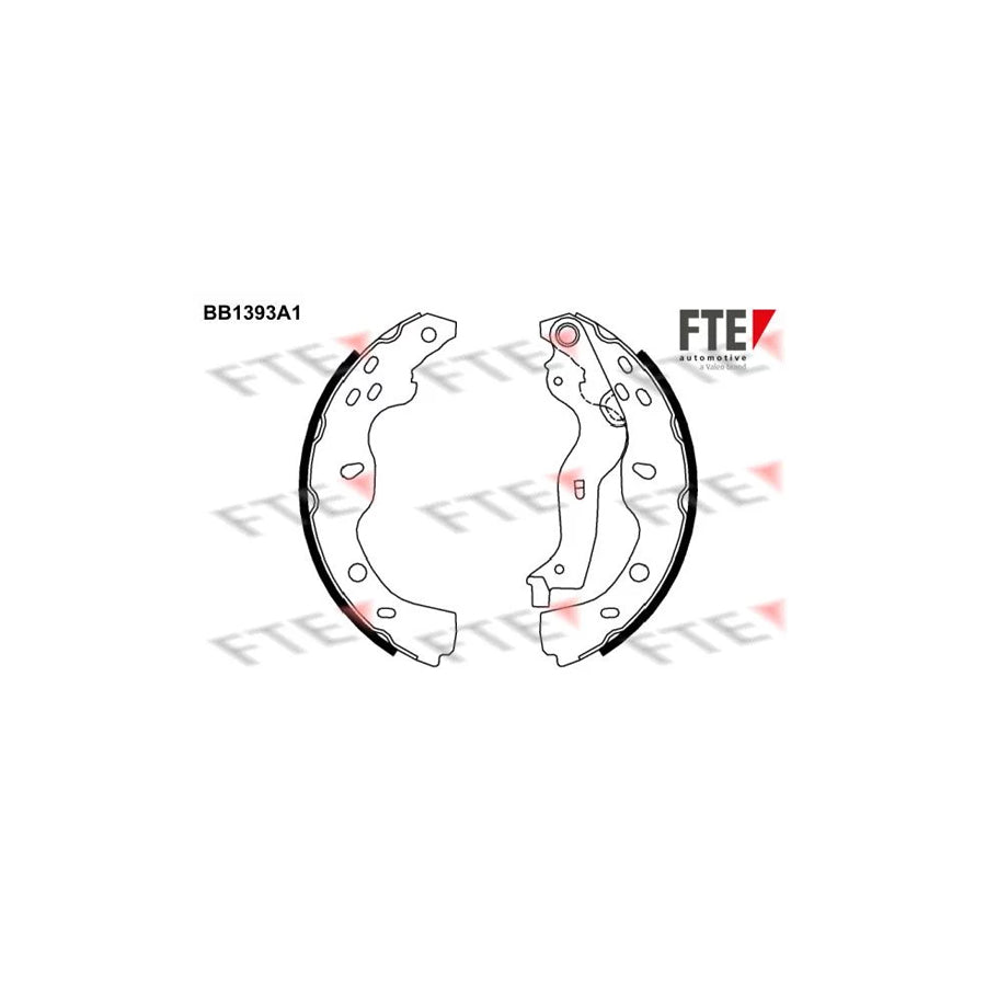 FTE Bb1393A1 Brake Shoe Set