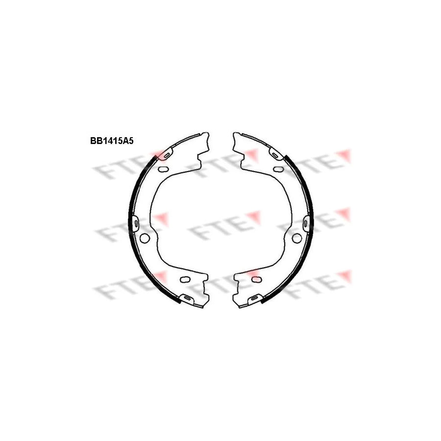 FTE Bb1415A5 Handbrake Shoes