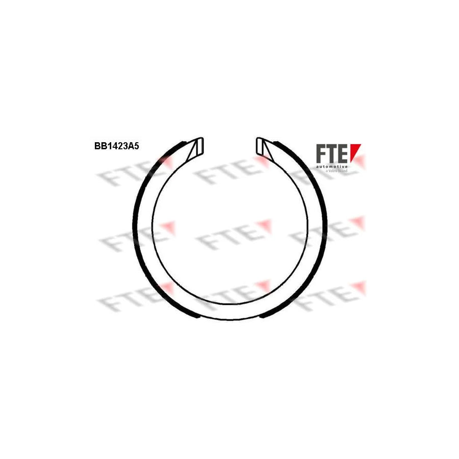 FTE Bb1423A5 Handbrake Shoes