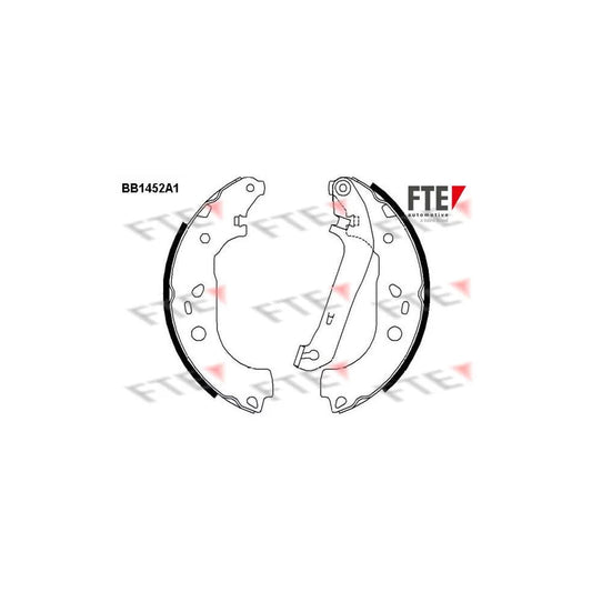 FTE Bb1452A1 Brake Shoe Set