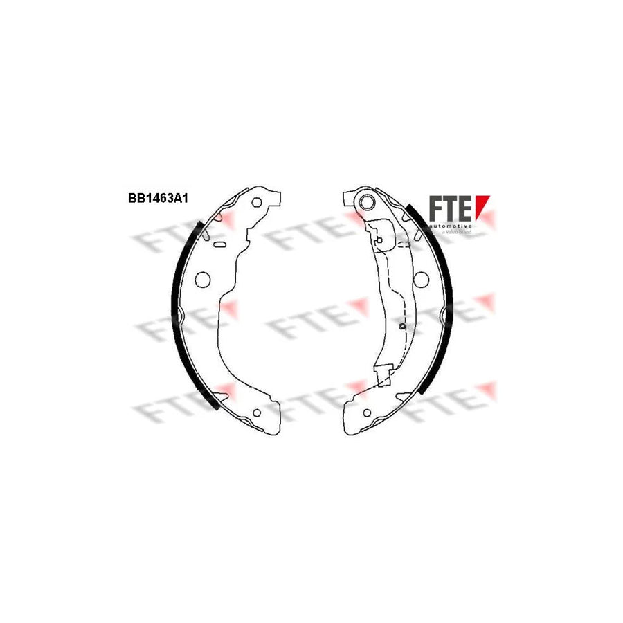 FTE Bb1463A1 Brake Shoe Set