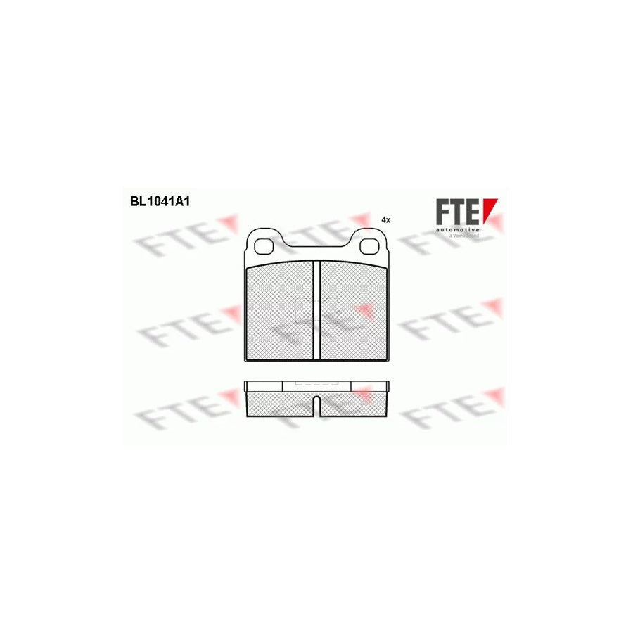 FTE Bl1041A1 Brake Pad Set