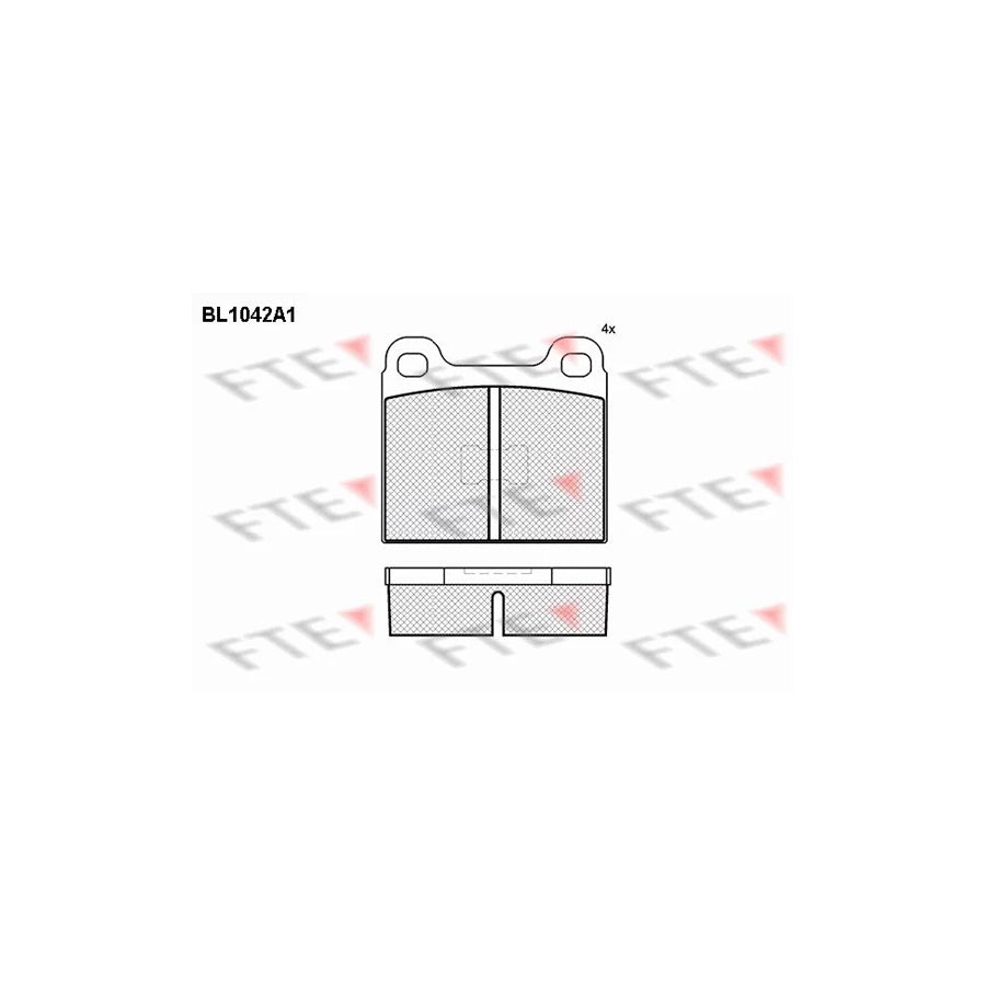 FTE Bl1042A1 Brake Pad Set