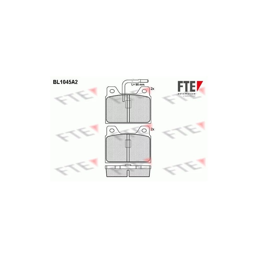 FTE Bl1045A2 Brake Pad Set