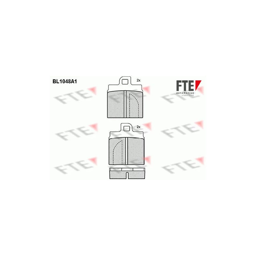 FTE Bl1048A1 Brake Pad Set for Alfa Romeo Alfasud