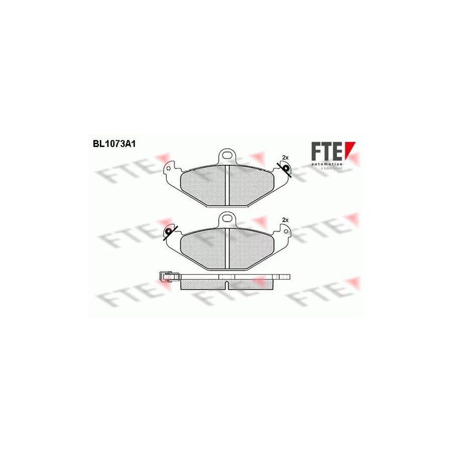FTE Bl1073A1 Brake Pad Set