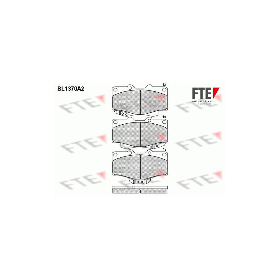 FTE Bl1370A2 Brake Pad Set