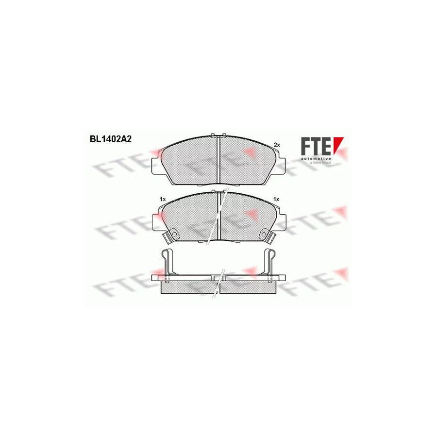 FTE Bl1402A2 Brake Pad Set