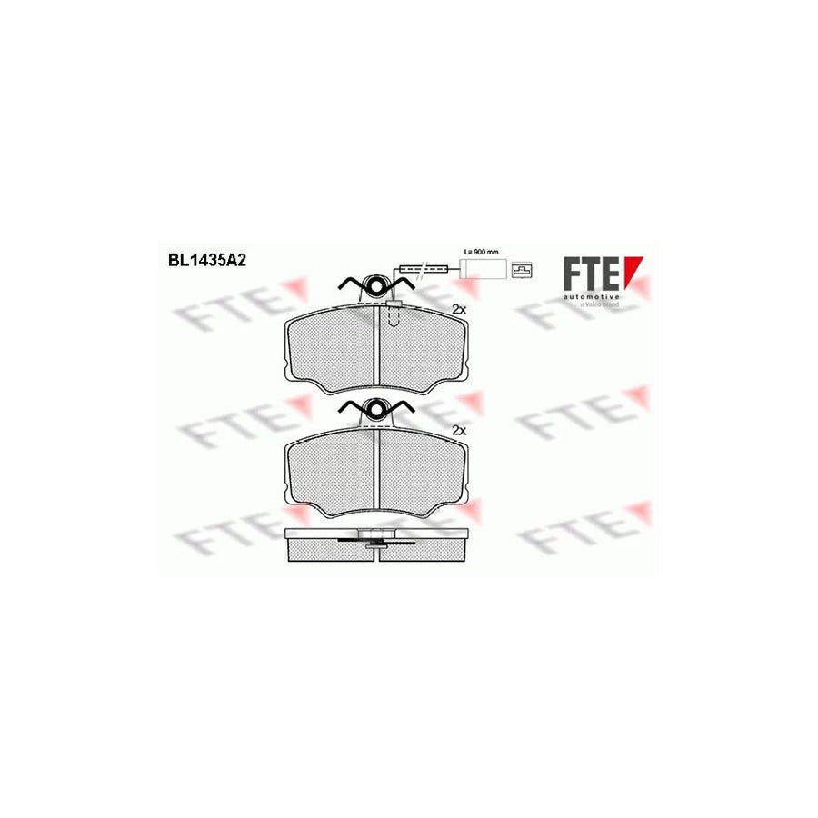 FTE Bl1435A2 Brake Pad Set for Alfa Romeo 33