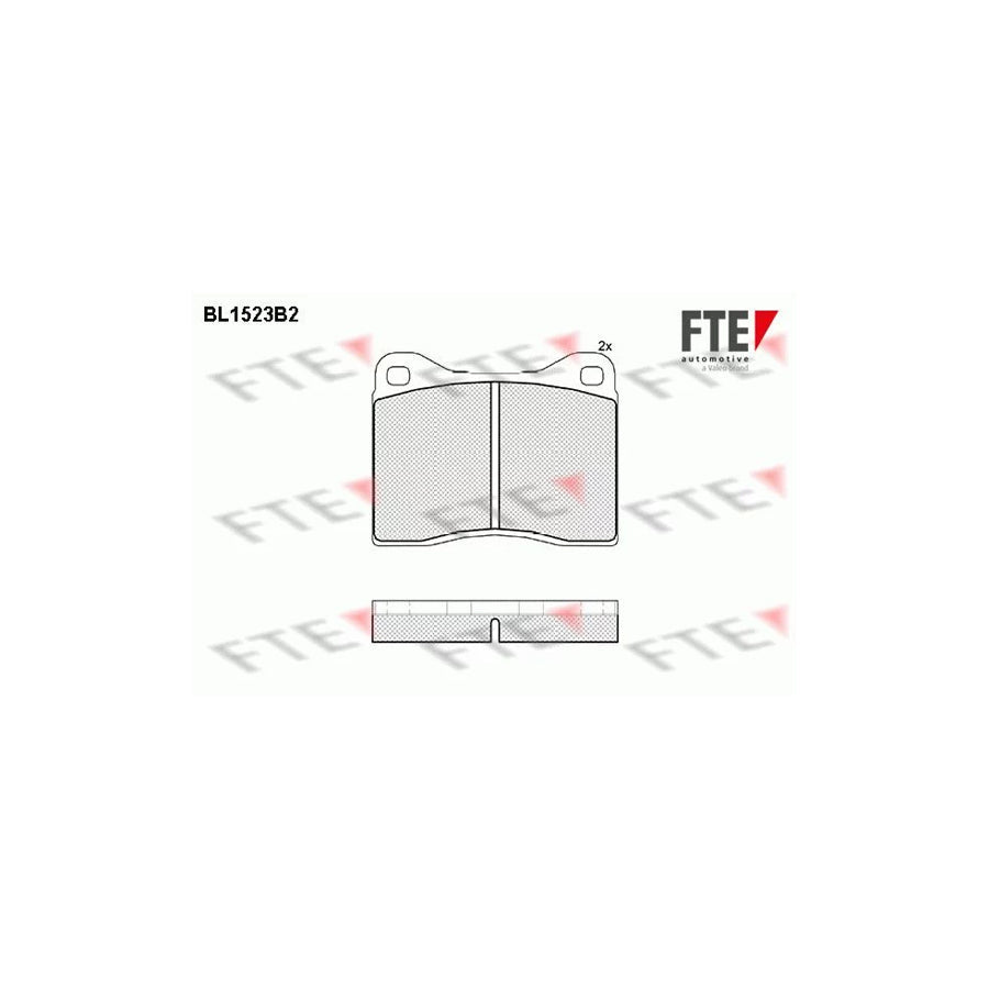 FTE Bl1523B2 Brake Pad Set