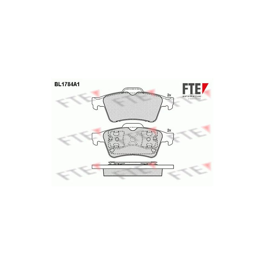 FTE Bl1784A1 Brake Pad Set